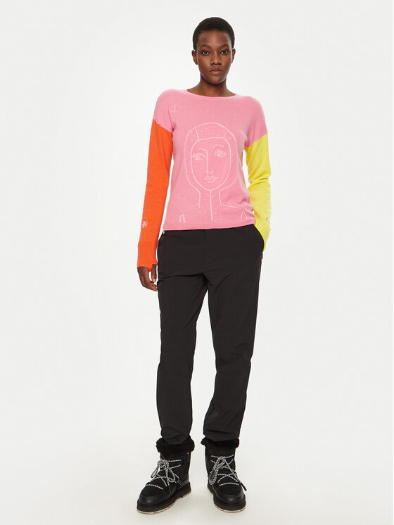 Rossignol Rossignol Pullover Lina RLNWO09 Rosa Regular Fit