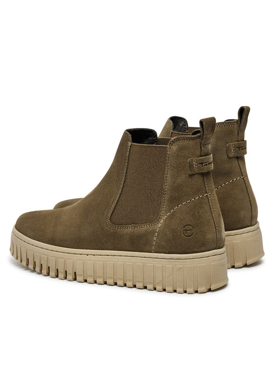 Tamaris Tamaris Kotníková obuv s elastickým prvkem 1-25405-43 Khaki