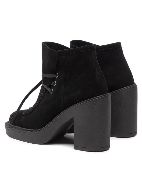 Simple Simple Īsie zābaki SL-34-02-000074 Melns