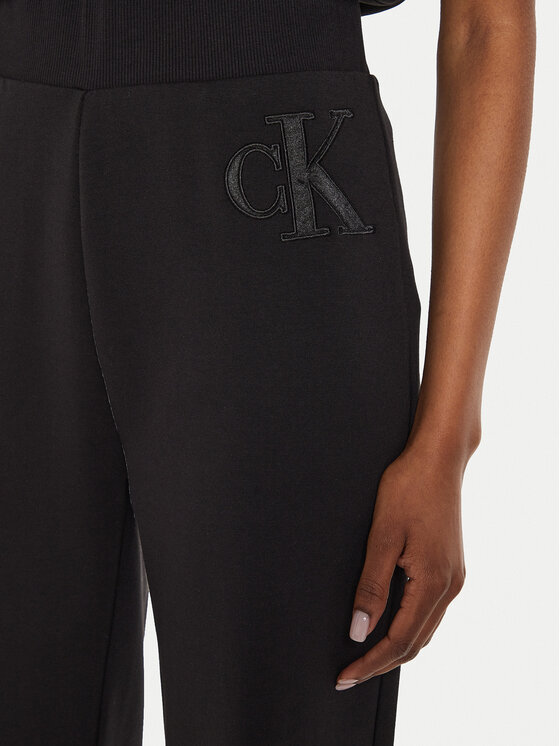 Calvin Klein Jeans Calvin Klein Jeans Donji dio trenerke J20J223588 Crna Regular Fit