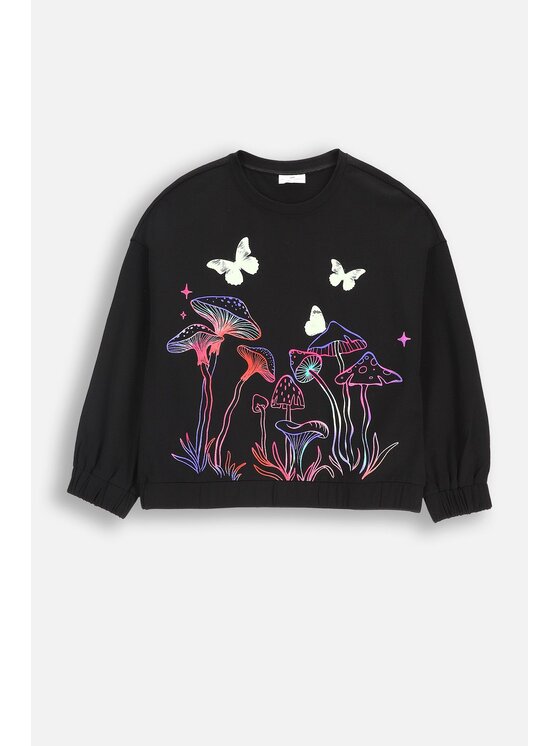 Coccodrillo Coccodrillo Bluzka ZC5143101RGJ-021 Czarny Regular Fit