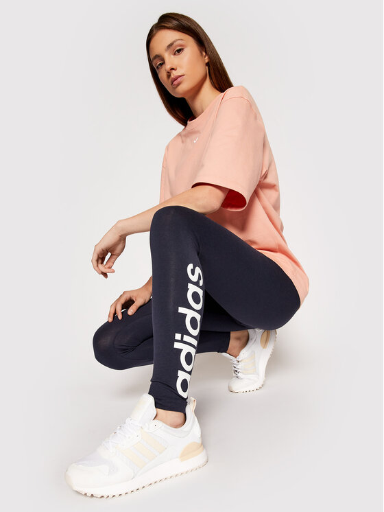 adidas adidas Tamprės Essentials Logo H07781 Tamsiai mėlyna Extra Slim Fit