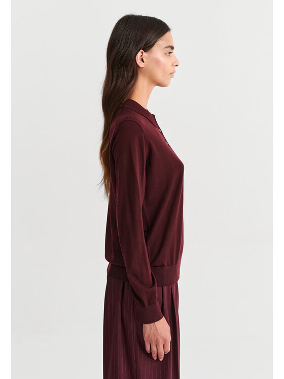 TATUUM TATUUM Blúzka ALBE Červená Classic Fit