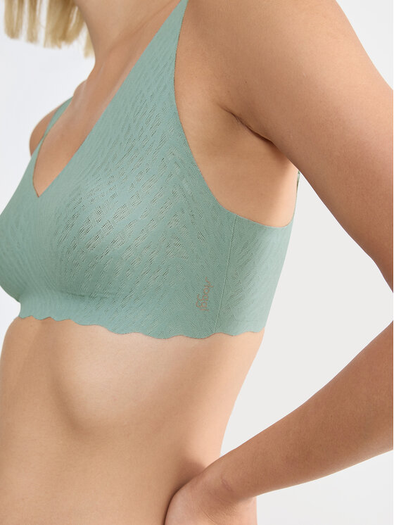 Sloggi Sloggi Sutien fără armătură Zero Feel Bliss 10219688 Verde