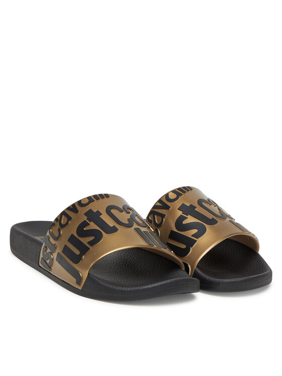 Just Cavalli Just Cavalli Klapki 78RA3SZ1 ZS785 Czarny