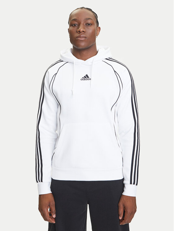 adidas adidas Mikina adicolor Teamgeist JY6393 Bílá Regular Fit