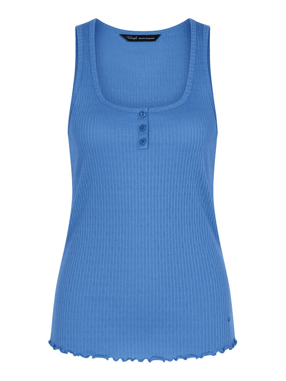 Triumph Triumph Topiņš Mix & Match 10227215 Zils Regular Fit