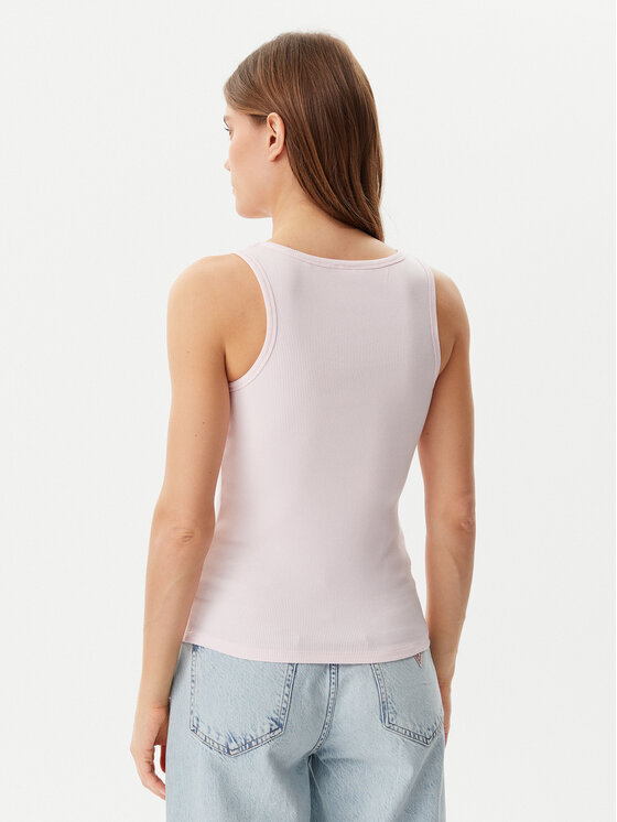 Guess Guess Top V4YP06 K8RT2 Ružičasta Regular Fit