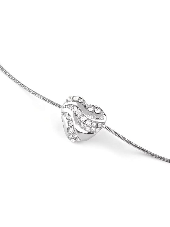 Guess Guess Bransoletka JUBB04502JW Srebrny