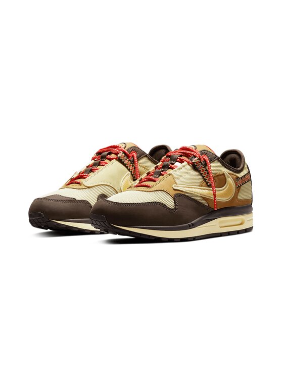 Nike Nike Sneakersy Nike Air Max 1 Travisc Scott Cactus Jack Baroque Brown Hnědá