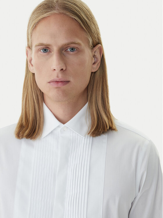 Calvin Klein Calvin Klein Košile LV019EU063 Bílá Slim Fit