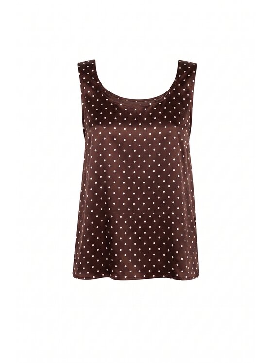 Cat&Cat Cat&Cat Top jedwabny basic Barevná Regular Fit