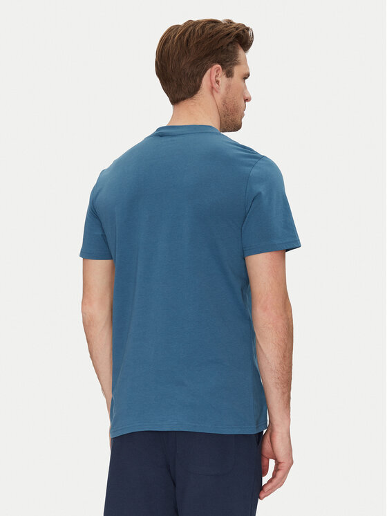 Blend Blend Tričko 20718276 Modrá Regular Fit