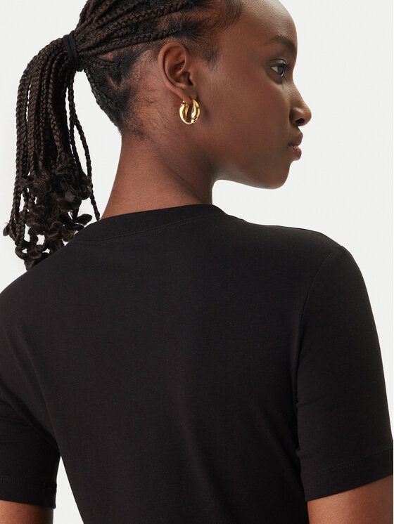 Versace Jeans Couture Versace Jeans Couture Повсякденна сукня 80HAOE01 CJ02E Чорний Slim Fit