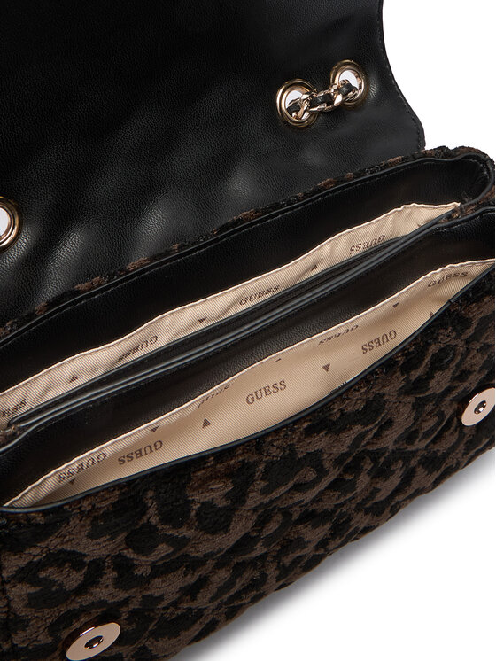 Guess Guess Дамска чанта Giully II br Кафяв