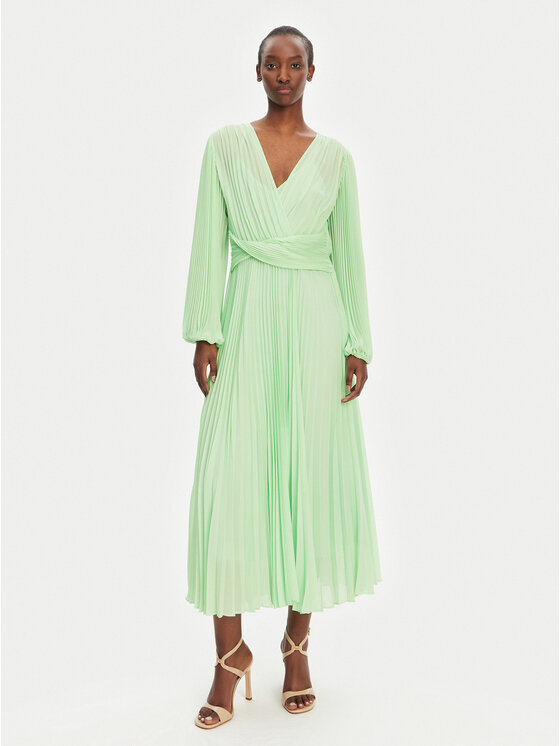 TWINSET TWINSET Rochie cocktail 251TP2330 Verde Regular Fit