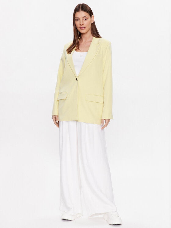 Moss Copenhagen Moss Copenhagen Sakoi Fanilla 17263 Žuta Regular Fit
