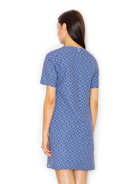 FIGL FIGL Šaty M519 Farebná Regular Fit