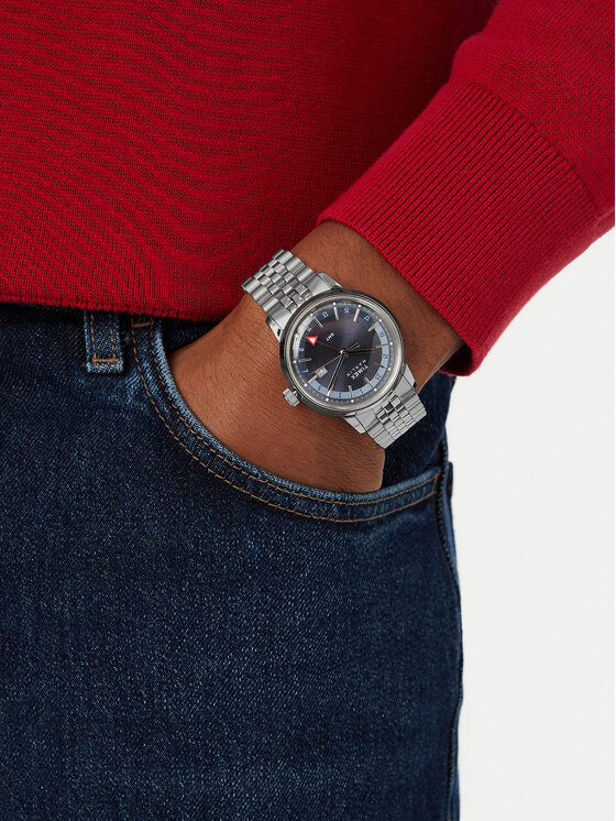 Timex Timex Zegarek Marlin TW2Y47600 Srebrny