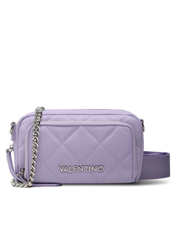 Valentino Ročna torba Ocarina Recyckle VBS6W409 Vijolična