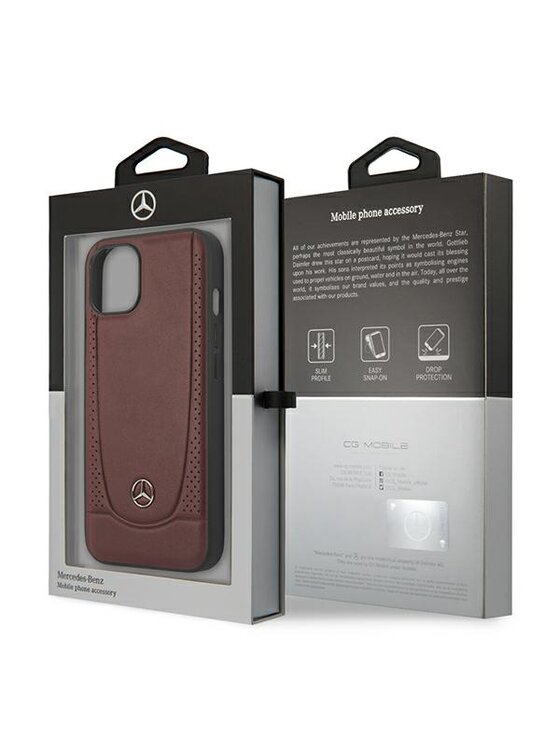 Mercedes-Benz Mercedes-Benz Etui na telefon iPhone 15 Czerwony