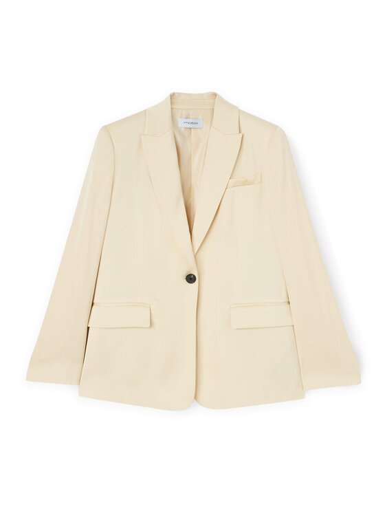 Motivi Motivi Giacca outdoor Q024Q000897N002 Écru Slim Fit