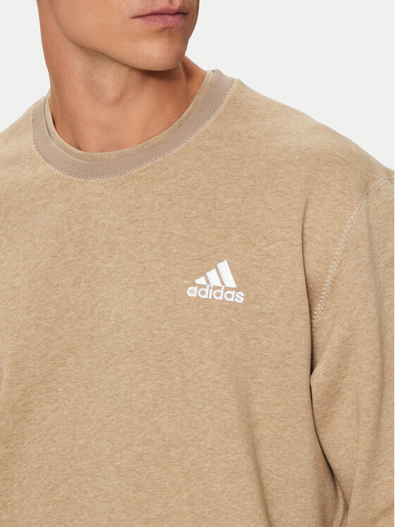 adidas adidas Bluza Seasonal Essentials IY6613 Beżowy Regular Fit