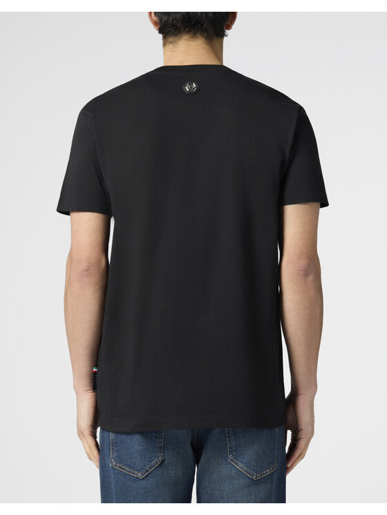 PHILIPP PLEIN PHILIPP PLEIN T-Shirt 30551 Czarny Regular Fit