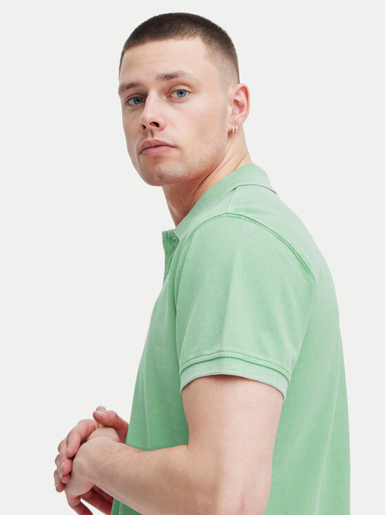 Blend Blend Polokošile 20716907 Zelená Regular Fit