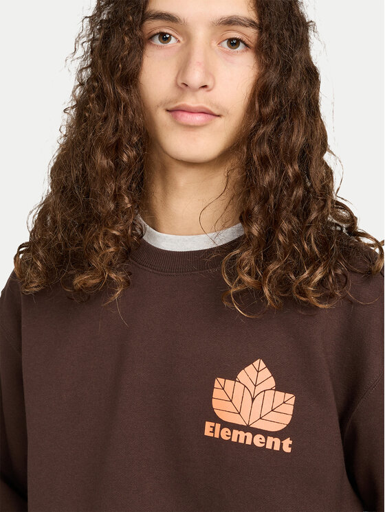 Element Element Суитшърт Sporting Cr ELYSF00308 Кафяв Regular Fit