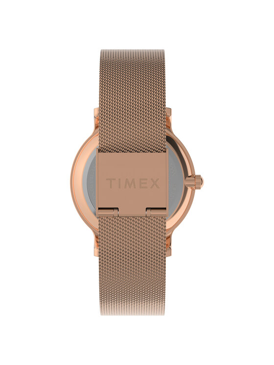 Timex Timex Ρολόι TW2W19200 Ροζ χρυσό