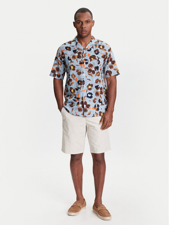 United Colors Of Benetton United Colors Of Benetton Szorty materiałowe 4W3LU9014 Beżowy Regular Fit