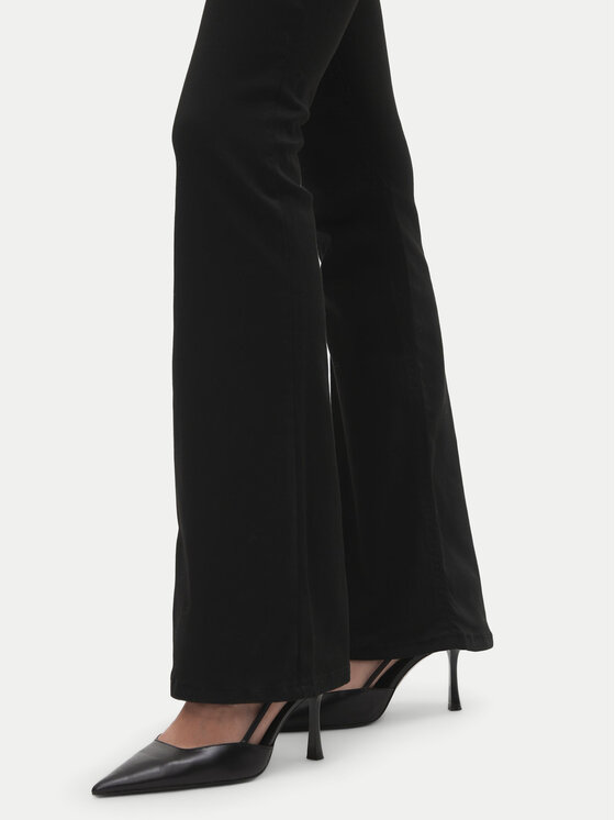 Vero Moda Vero Moda Farmer Flash 10305103 Fekete Flared Fit