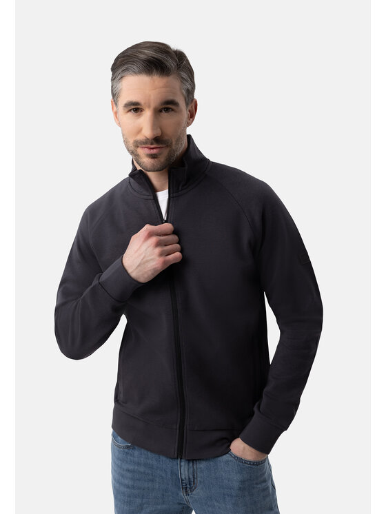 Volcano Volcano Bluza B-GUEST Szary Regular Fit