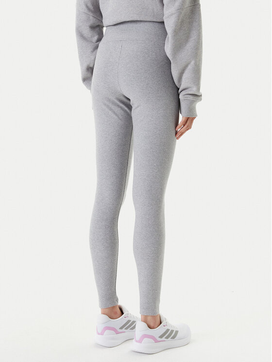 adidas adidas Legginsy Essentials IY9646 Szary Slim Fit