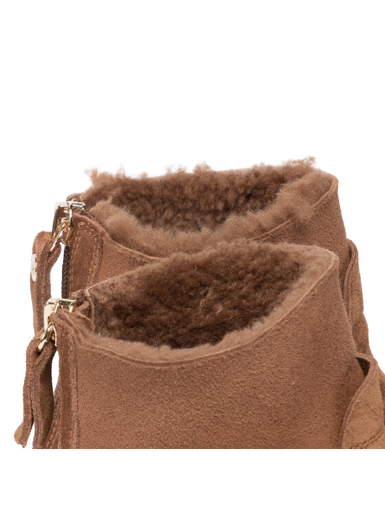 AGL AGL Μποτάκια Meghan Warm D925510MGK7511C562 Καφέ