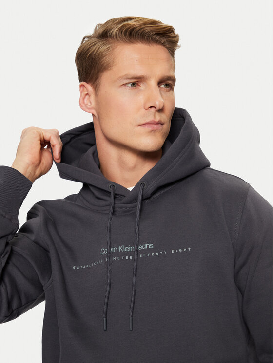 Calvin Klein Jeans Calvin Klein Jeans Džemperis J30J327076 Pilka Regular Fit