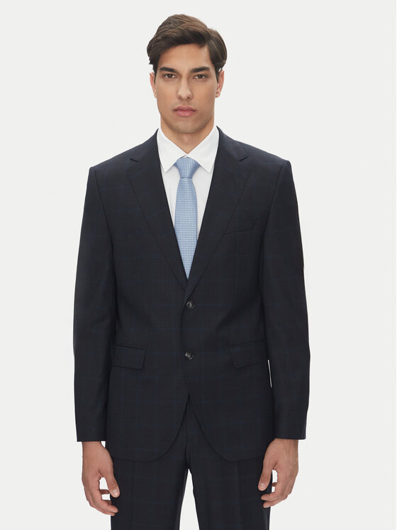BOSS BOSS Garnitur H-Jeckson 50546122 Granatowy Regular Fit