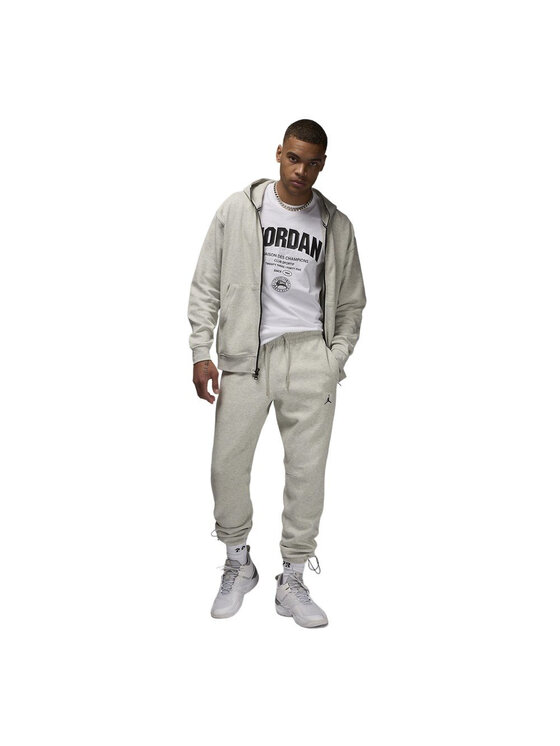 Nike Nike Spodnie dresowe Sport Hoop Fleece Dri-FIT Szary Regular Fit