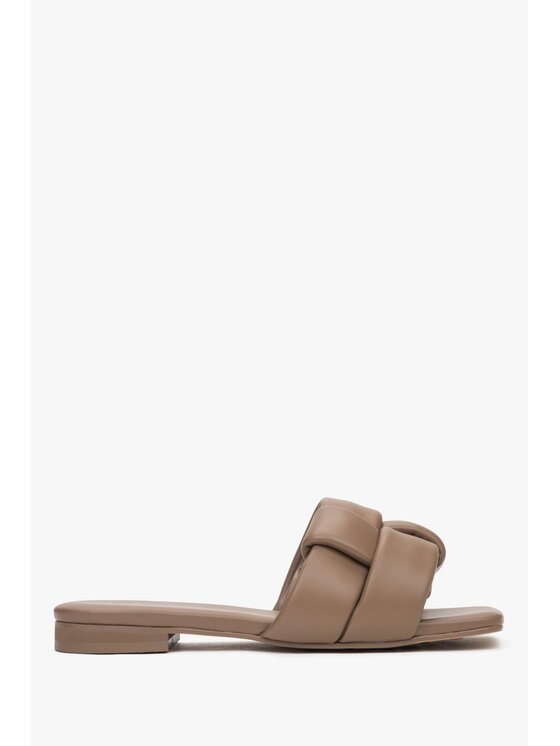 Estro Estro Παντόφλες ER00117094 Καφέ