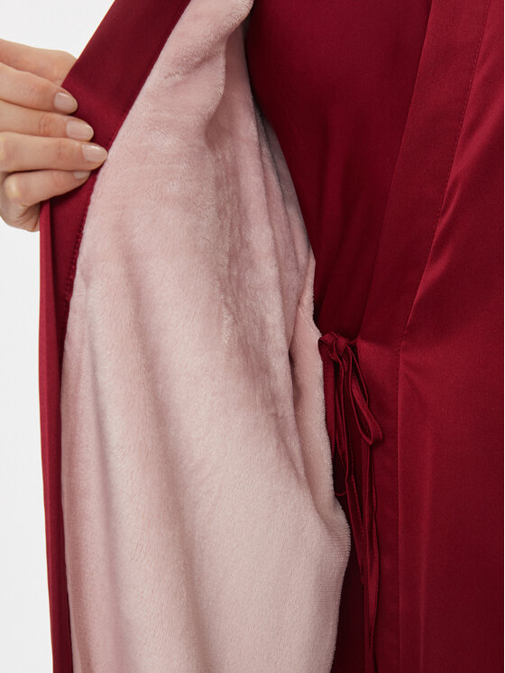 Triumph Triumph Szlafrok Robes Satin Robe 01 10216534 Bordowy