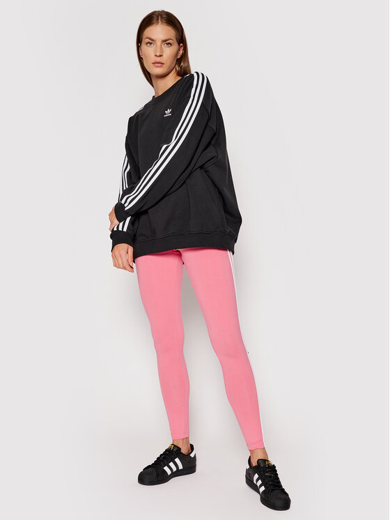 Felpa adicolor Classics H33539 Nero Oversize