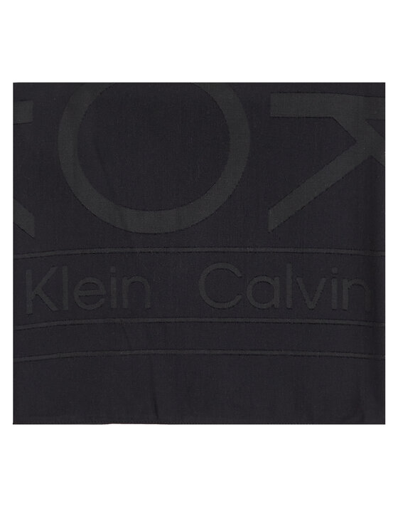 Calvin Klein Calvin Klein Хустка Burnout Large Monogram K60K612977 Чорний