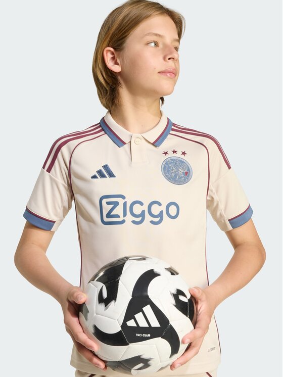 adidas adidas Koszulka techniczna Ajax Amsterdam 25/26 Third Jersey Beżowy Regular Fit