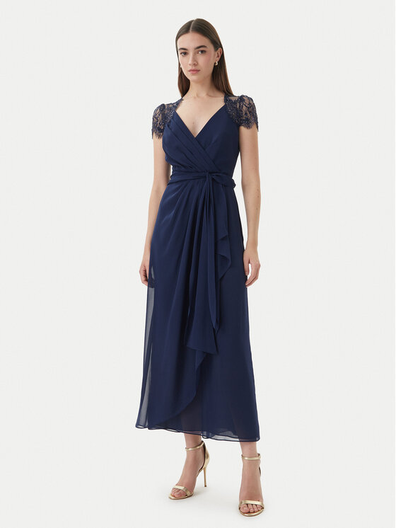 Luisa Spagnoli Luisa Spagnoli Вечірня сукня Piolo 543226 Cиній Regular Fit