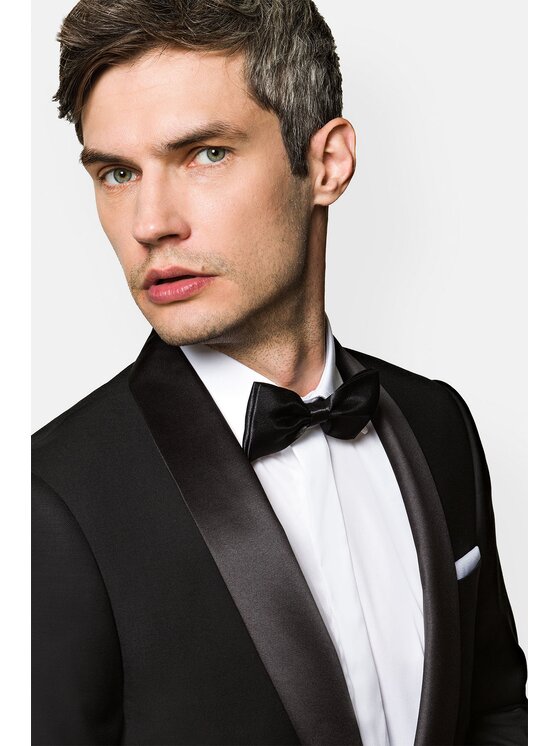 Lancerto Lancerto Szalik GA073122000018 Czarny Regular Fit