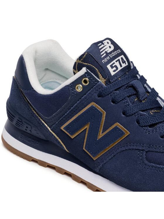 New balance outlet azul dorado