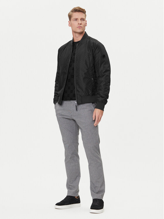 JOOP! JOOP! Μπόμπερ μπουφάν 17 JO-330Adams 30047976 Μαύρο Regular Fit