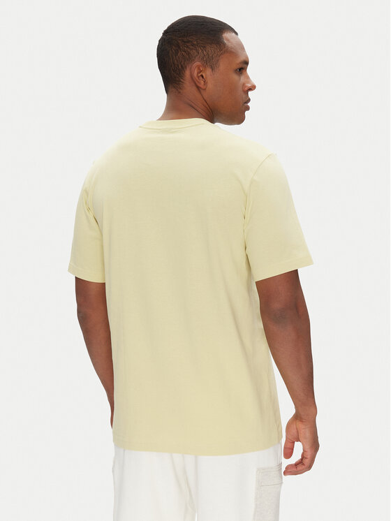 adidas adidas T-särk Future Icons 3 Bar Logo JD4920 Kollane Regular Fit