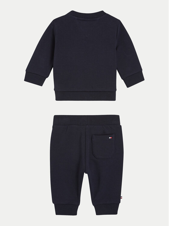 Tommy Hilfiger Jogginganzug Monotype KN0KN01863 Dunkelblau Regular Fit Modivo